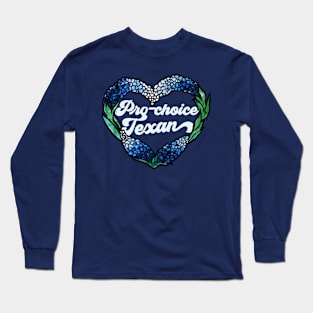 Pro Choice Texan Bluebonnets Long Sleeve T-Shirt